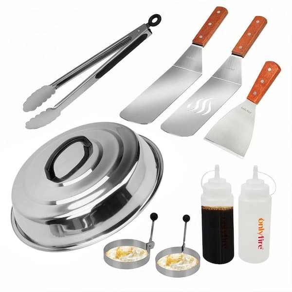onlyfire Griddle Tool Kit Cooking Accessory Grilling Set