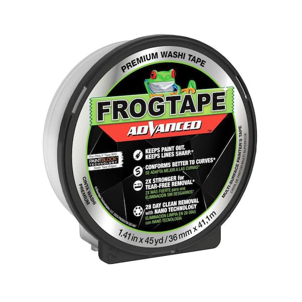 Advanced 1.41 in. x 45 yds. Green Multi-Surface Painter's Tape with PaintBlock