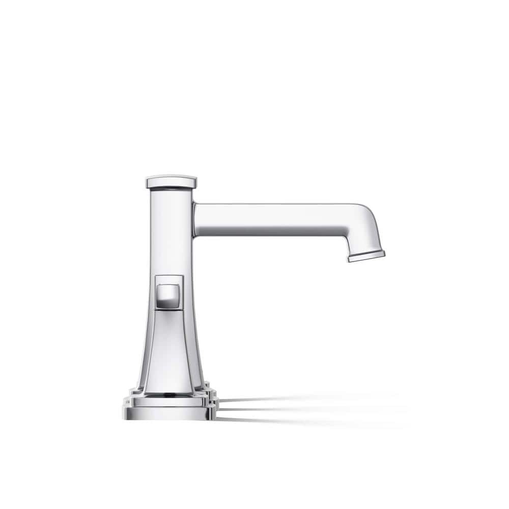 Polished Chrome Widespread Bathroom Sink Faucet with Lever Handles
