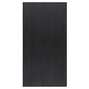 1/4 in. x 48 in. x 96 in. Flat Black Wood Wall Panel