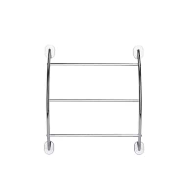 Maximilien 3-Bar Wall Mount Towel Rack in Brushed Brass