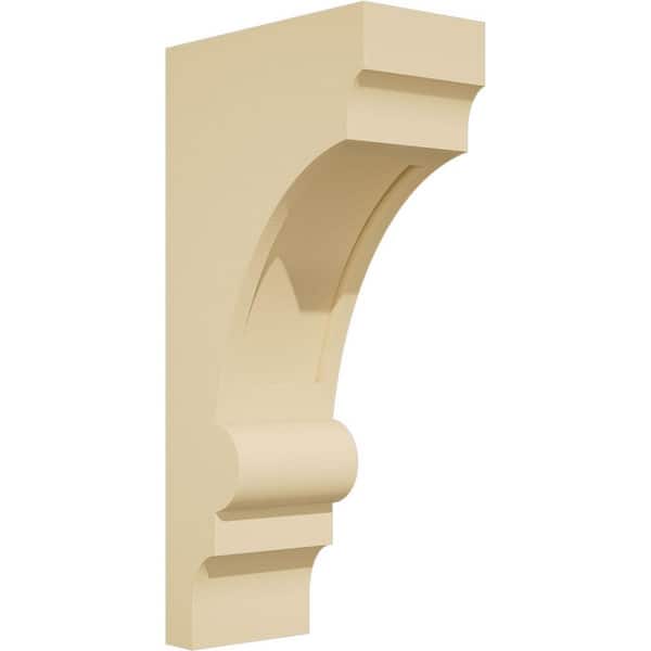Ekena Millwork Standard Diane 3 in. W x 12 in. H x 6 in. D Signature Urethane Polyurethane Corbel