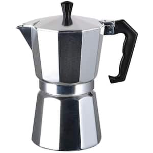 6-Cup Aluminum Silver Drip Coffee Maker