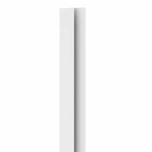 852 1/2 in. x 3/4 in. x 8 ft. PVC Composite White Outside Corner Molding