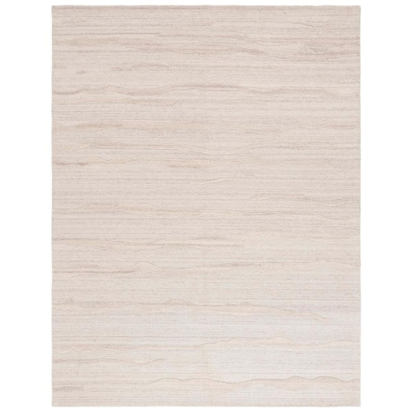 SAFAVIEH Abstract Beige 8 ft. x 10 ft. Undulating Marle Area Rug