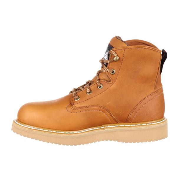 NET Georgia Boots Warehouse Brown and Orange Men\'s Boots Georgia Boot Core 37 Western 11 main image 4