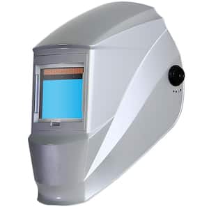 Super Light Solar Power Auto Darkening Welding Helmet with Large Viewing Size 3.86 in. x 2.5 in. Great for MMA, MIG, TIG