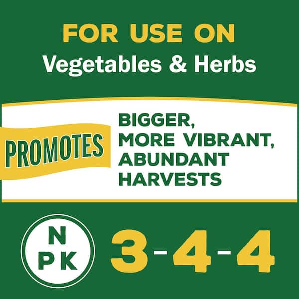 Garden Tone 8 lb. Organic Herb and Vegetable Plant Food 3-4-4