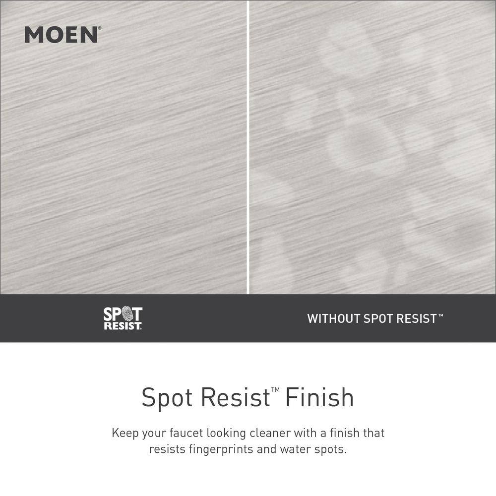 Moen Genta Brushed Nickel Two-Handle Bathroom Sink Faucet