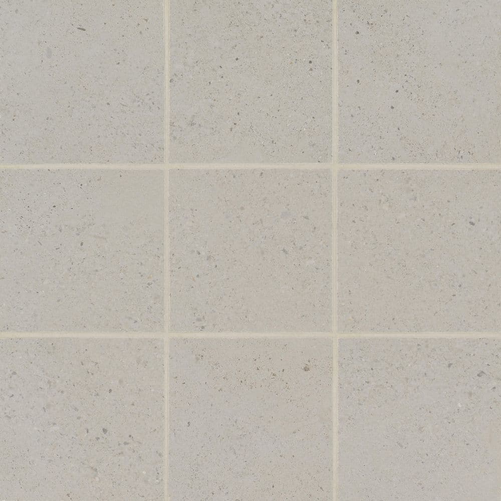 "Thaddeus 4"" x 4"" Matte Porcelain Mosaic Tile in Pearl (5.0 sq. ft. /Case)" price history on PriceWatchPro