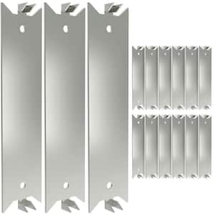 80-Piece 1.5 in. x 6 in. Steel Anti-Nail Protection Plate Shield, Nail Plates for Protection Plumbing Wiring