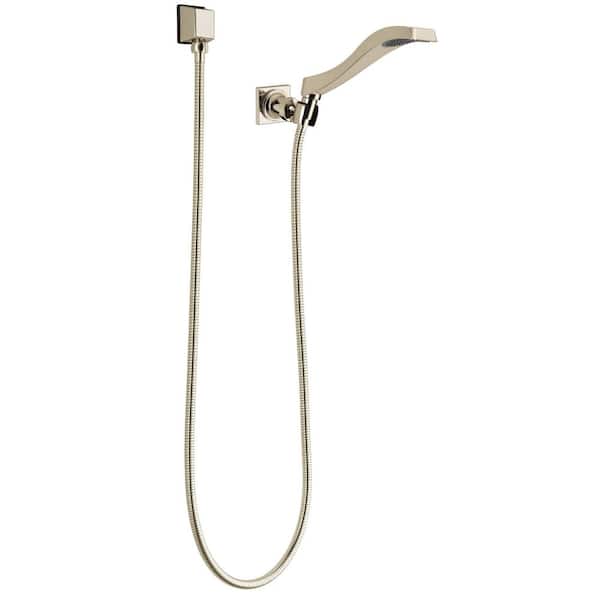 Delta Dryden 1-Spray Patterns 1.75 GPM 2.5 in. Wall Mount Handheld