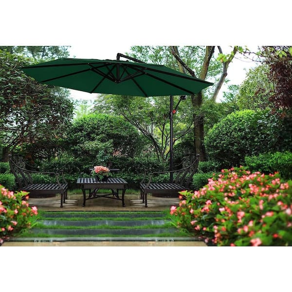 green patio umbrella for sale Best Choice Products 10ft 3-Tier Umbrella, Market Sun Shade w/ Tilt Adjustment, Easy Crank providing UV protection wherever the sun is shining Green Patio Umbrellas - Bed