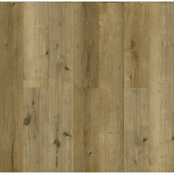 Hydrostop Natural Oak 0.2 in. T x 1.8 in. W x 94 in. L Waterproof PVC Reducer Molding