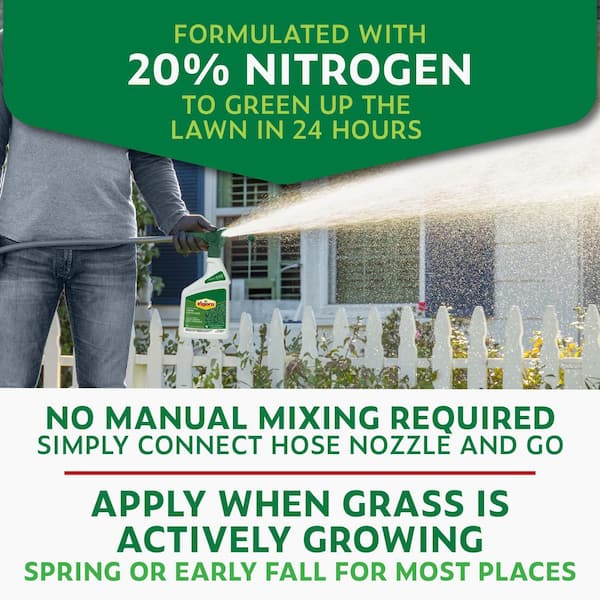 32 oz. 3,500 sq. ft. All Season Ready-to-Spray Concentrate Liquid Lawn Fertilizer (2-Pack)