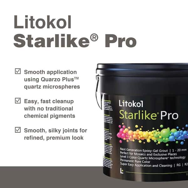 The Tile Doctor Starlike Crystal Grout 5 kg Translucent STCRY0005