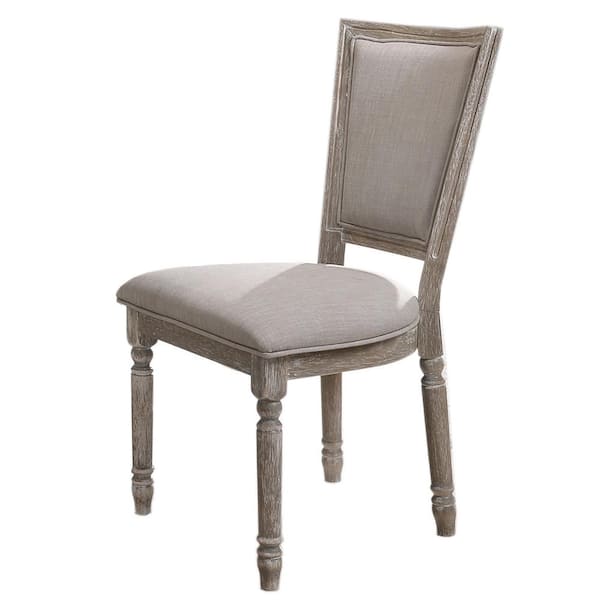 Best Master Furniture Jessica Vintage Grey Side Chairs (Set of 2)