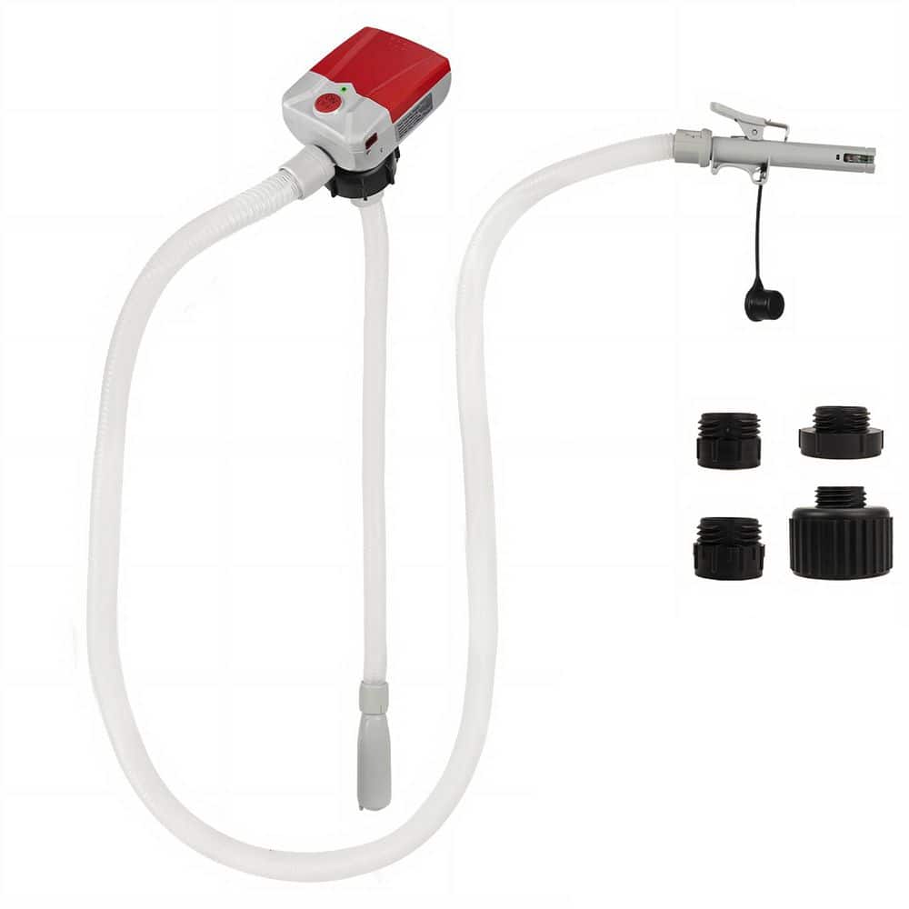 ABS Fuel Transfer Pump Auto-Stop Leak Protection Fast Flow 51 Inch Hose USB Powered for Oil Diesel Gasoline price history on PriceWatchPro