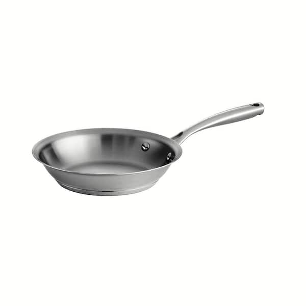 Tramontina Fry Pan Stainless Steel Tri-Ply Base 12-inch, 80101/021DS