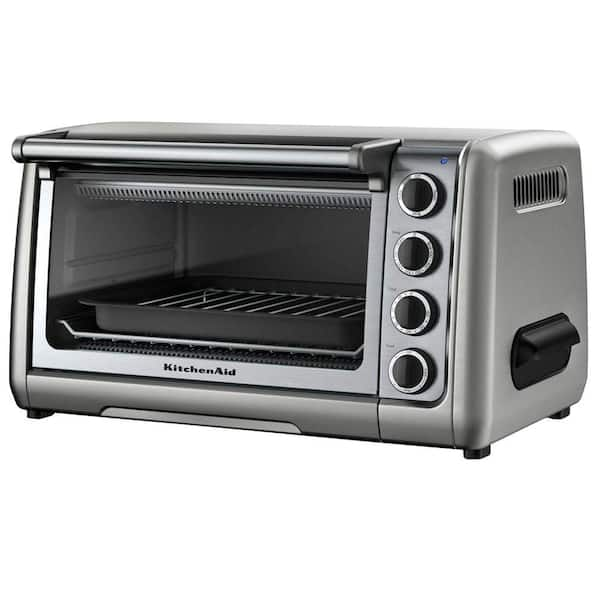 KitchenAid 10 in. Countertop Oven in Contour Silver-DISCONTINUED