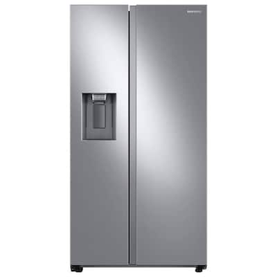 Samsung 17.3 cu. ft. Kimchi and Beverage 4-Door French Door Refrigerator in  Clean Navy and White RQ48T94B277 - The Home Depot