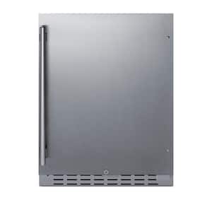 24 in. 4.2 cu. ft. Outdoor Refrigerator in Stainless Steel, ADA Compliant
