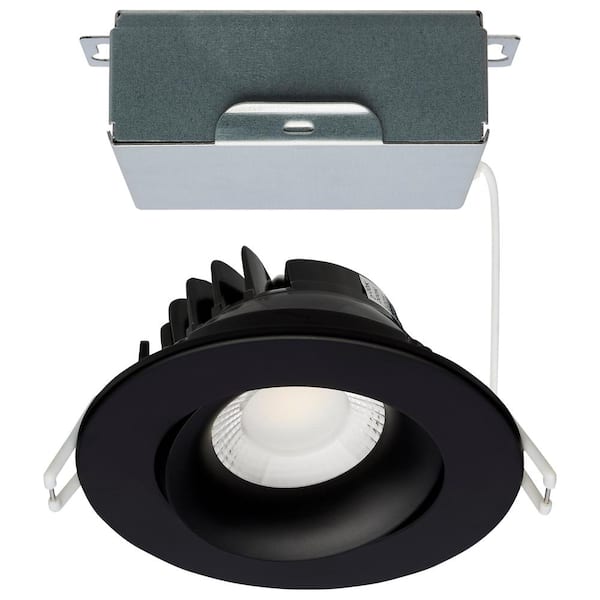 ColorQuik 3.5 in. Adjustable CCT Canless New Construction IC Rated Dim Indoor/Out Integrated LED Recessed Light Trim