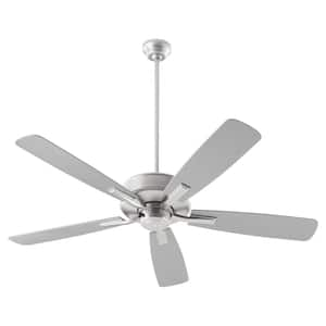 Ovation 52 in. Satin Nickel 5-Blades Wet Ceiling Fan