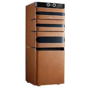 5.3 cu. ft. Genuine Leather Cigar Humidor