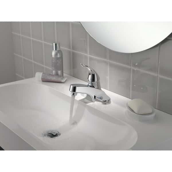 Core 4 in. Centerset Single-Handle Bathroom Faucet in Chrome