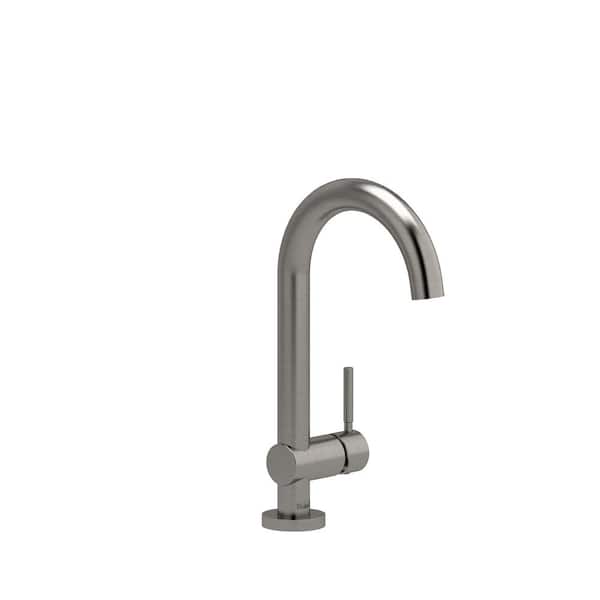 Azure Single-Handle Beverage Faucet in Stainless Steel