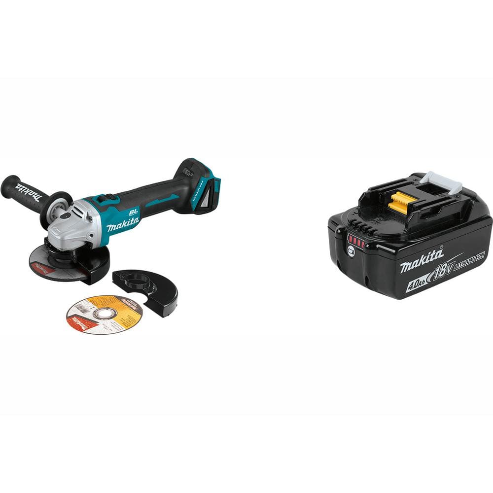 Makita 18-Volt LXT Lithium-Ion Brushless Cordless 4-1/2 In. CutOff ...