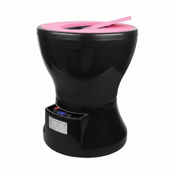1-Piece  Yoni Steam Kit with 20 Bags Herbs Pink Removable Stainless Steel Basin Adjustable Temp V Steam