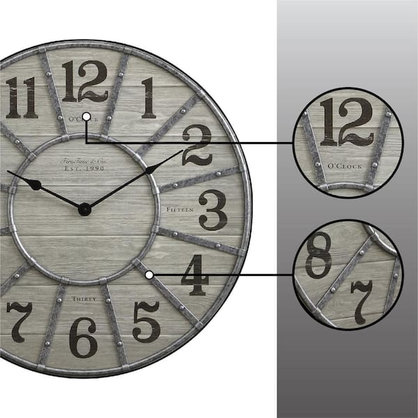 FirsTime & Co. Cooper 27 in. Wall Clock 10080
