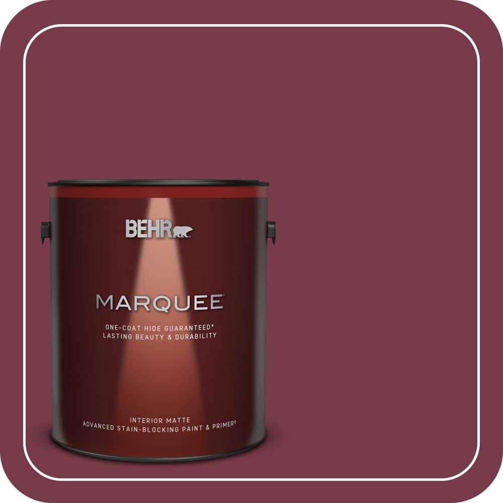 1 gal. #BIC-51 July Ruby Matte Interior Paint & Primer price history on PriceWatchPro