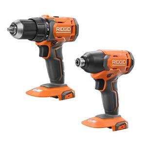 18V Cordless 2-Tool Combo Kit with 1/2 in. Drill/Driver and 1/4 in. Impact Driver (Tools Only)
