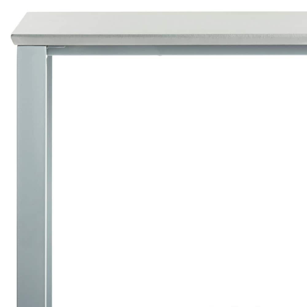 Dalit 47" Gray Wood Writing Desk