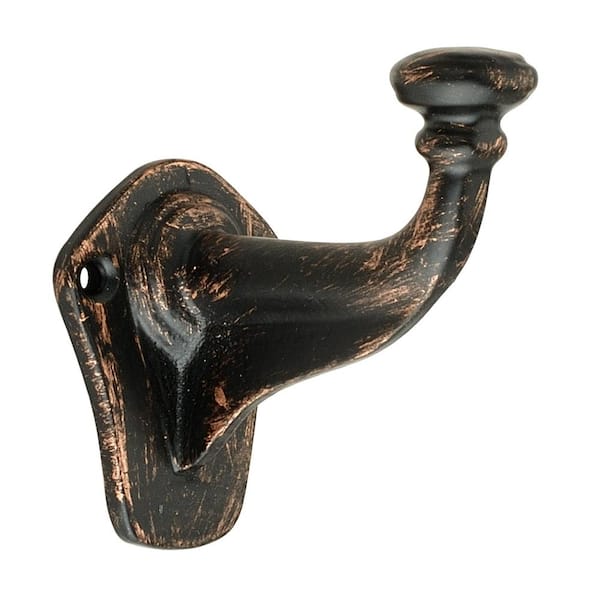 Mascot Hardware Memphis 3 in. Distressed Copper Single Robe Hook