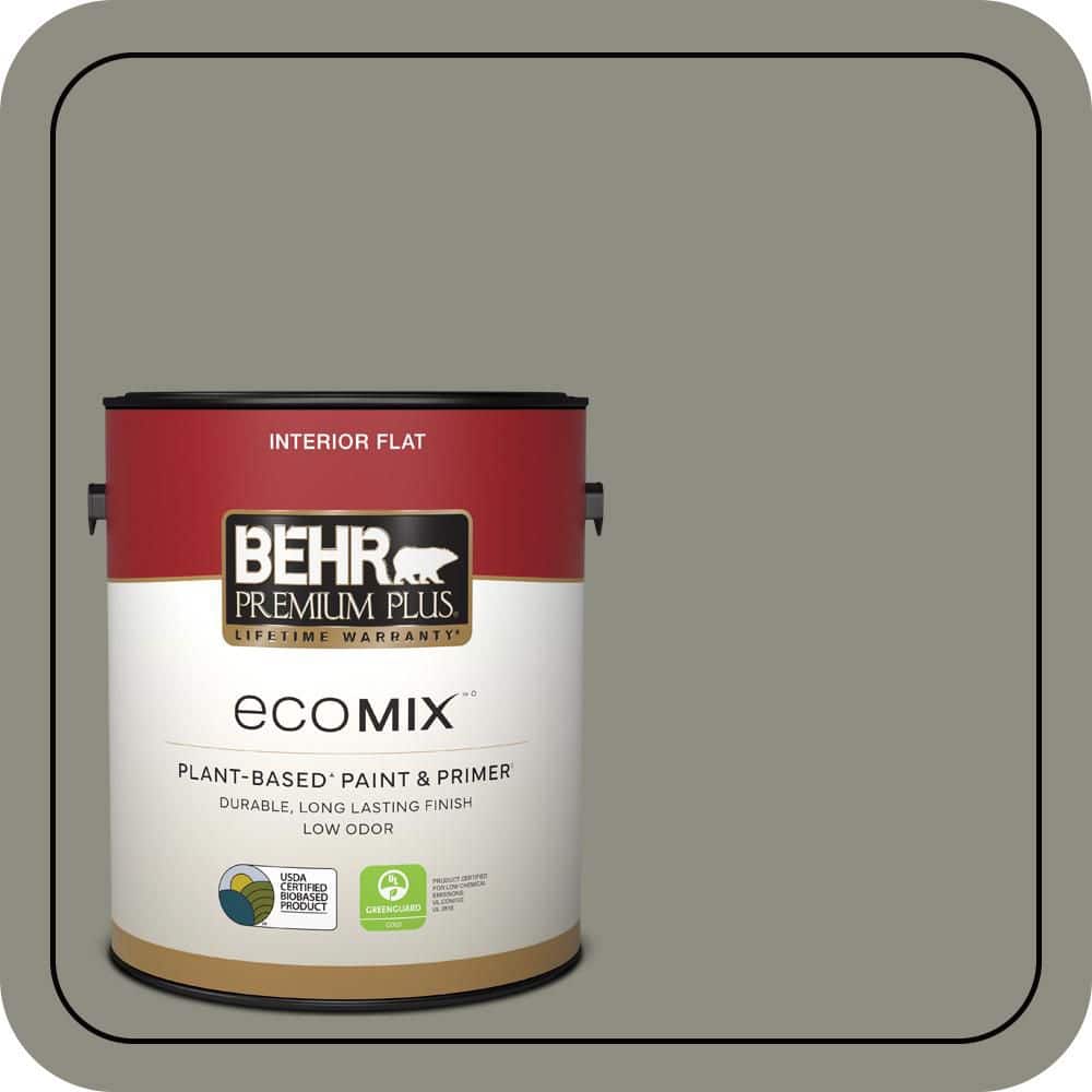 1 gal. #N370-5 Incognito Flat EcoMix Plant-Based Interior Paint & Primer price history on PriceWatchPro