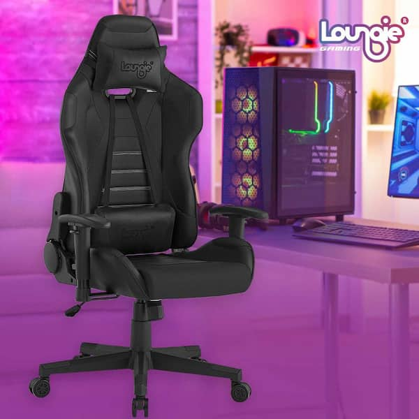 Modern Gaming Chair with Footrest,49 Racing Style Pc Computer