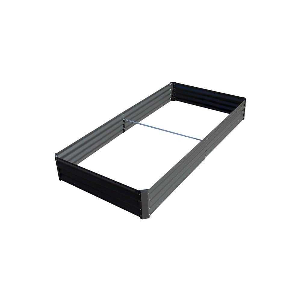 6 x 3 x 1 ft. Galvanized Raised Garden Bed, Outdoor Planter Garden Boxes Large Metal Planter Box, Gray price history on PriceWatchPro