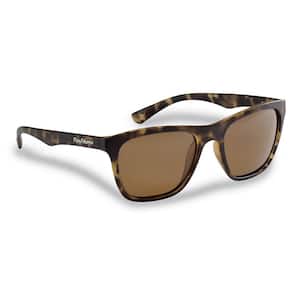 Flying Fisherman Cali Polarized Sunglasses Black Frame with Smoke Lens Bifocal  Reader 250 7305BS-250 - The Home Depot