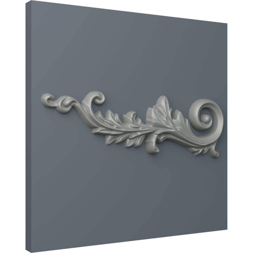 Primed Polyurethane Architectural Scroll Onlay Moulding