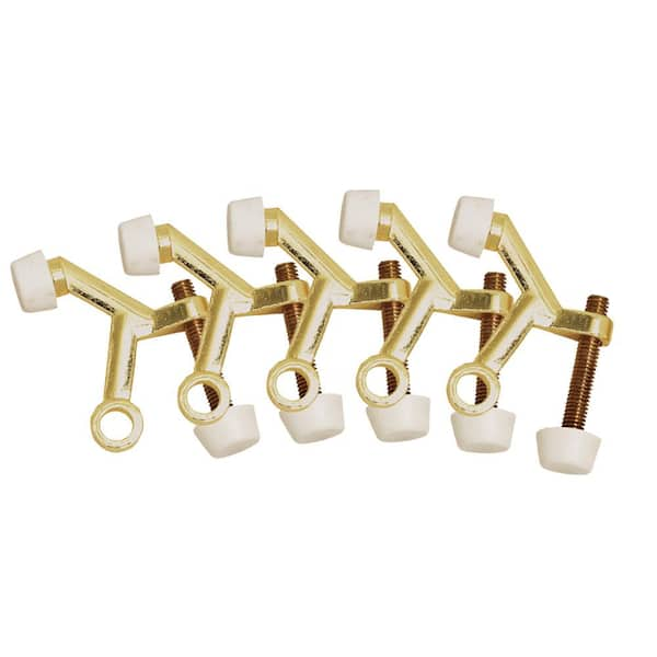 Design House 2-1/10 in. x 1-3/4 in. Polished Brass Standard Hinge