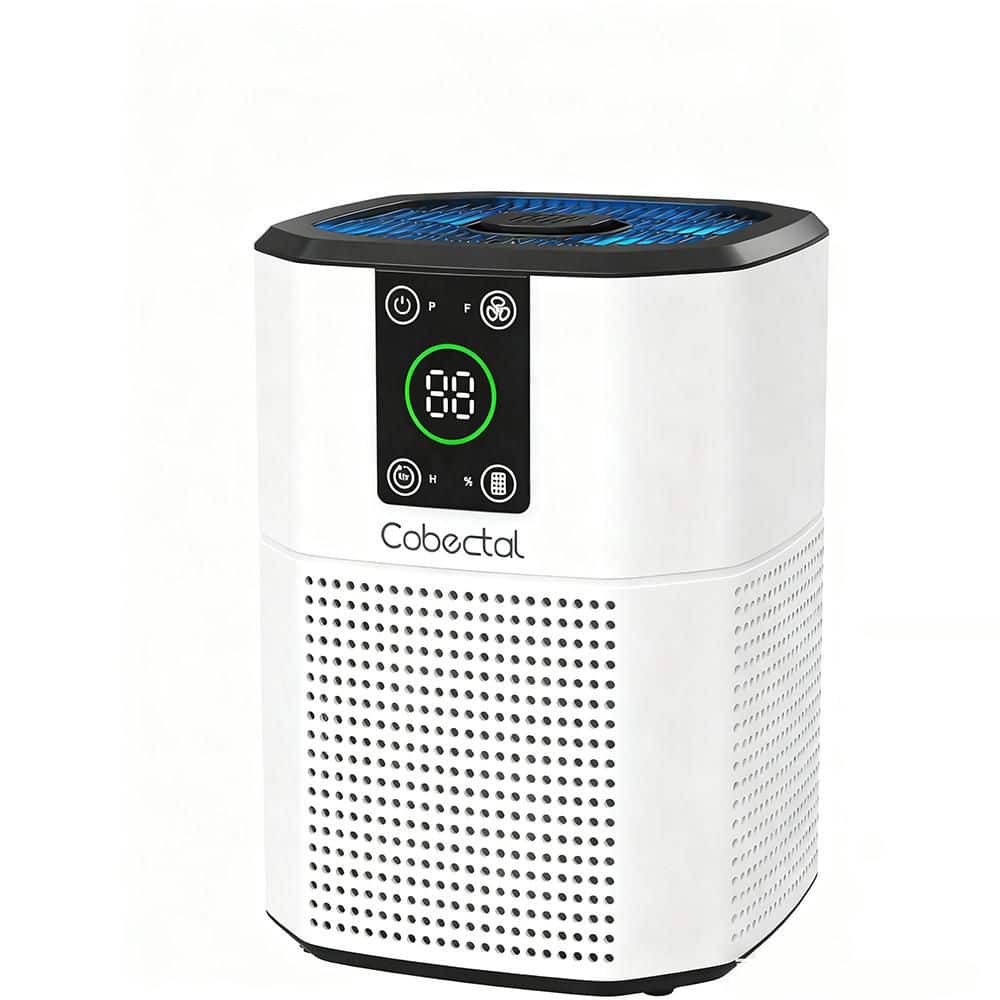 HEPA Cobectal Desk Air Purifier with H13 True HEPA, Aroma and Sleep Modes; 250 sq. ft.  White for Room price history on PriceWatchPro
