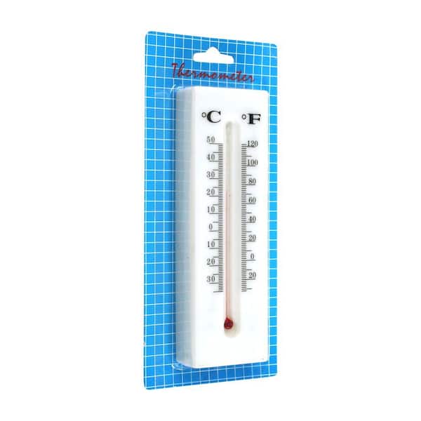  Indoor Outdoor Thermometer - Premium Steel Wall