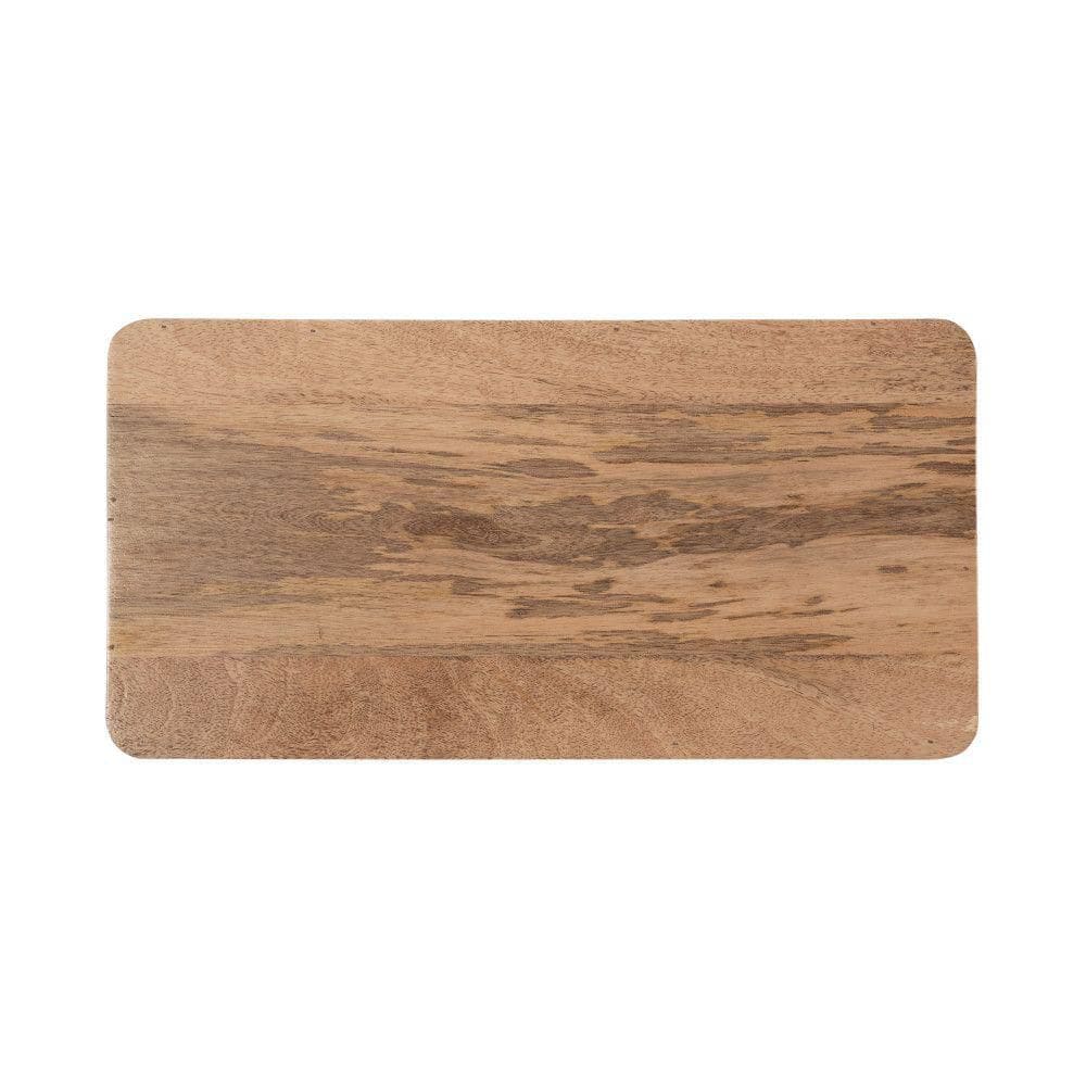 Dahl 16 in. Natural Rectangle Solid Wood End Table - thumbnail 2