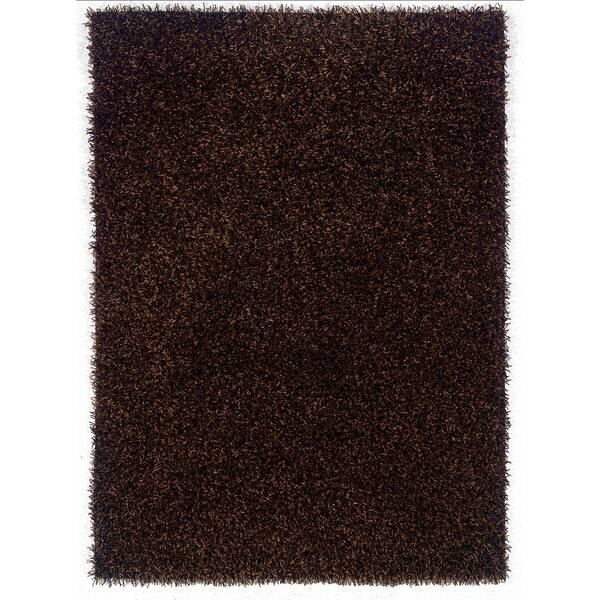 Linon Home Decor Confetti Brown and Beige 5 ft. x 7 ft. Area Rug