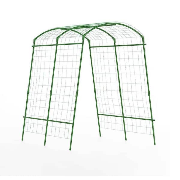 80 in. Garden Arch Trellis Tunnel Trellis