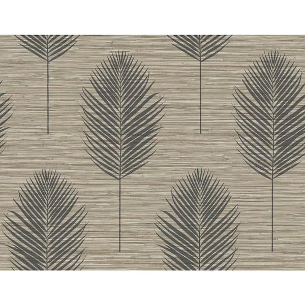 A-Street Prints Apex Grey Weave Wallpaper Sample